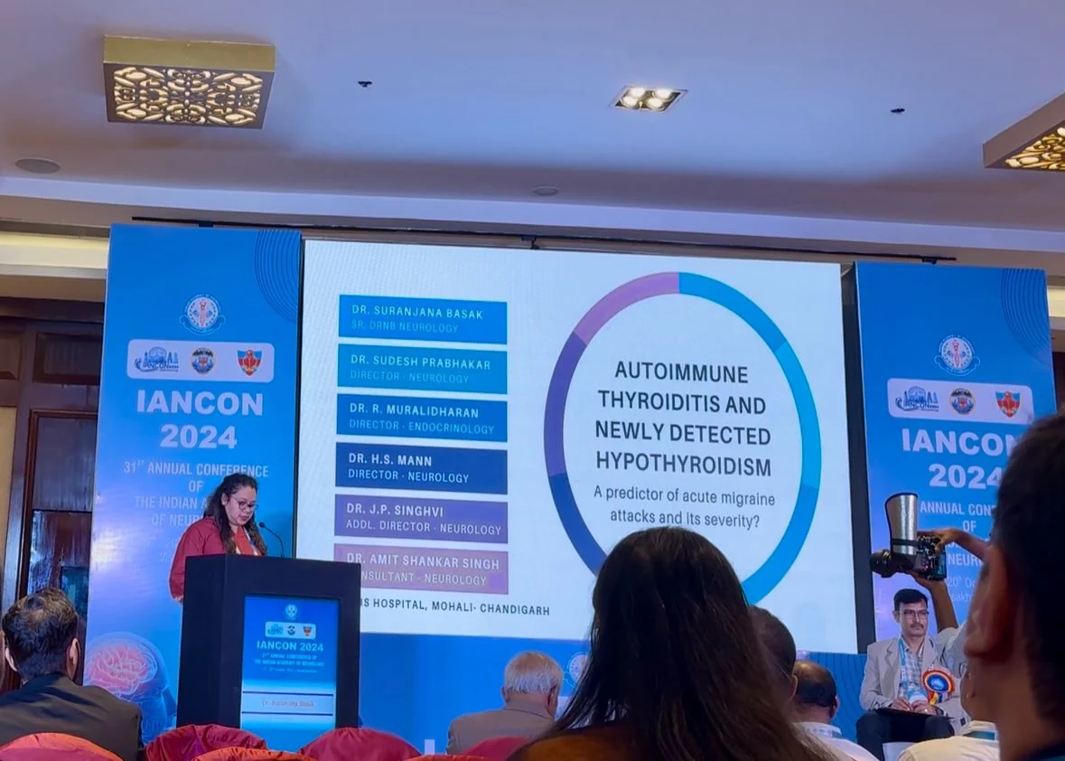 Dr. Suranjana Basak speaking at IANCON 2024